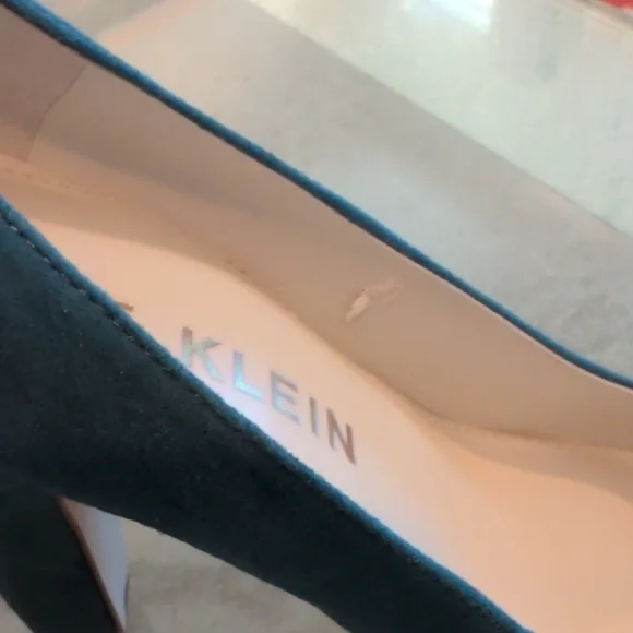 Anne Klein Teal Women's Heels New - Picture 11 of 14